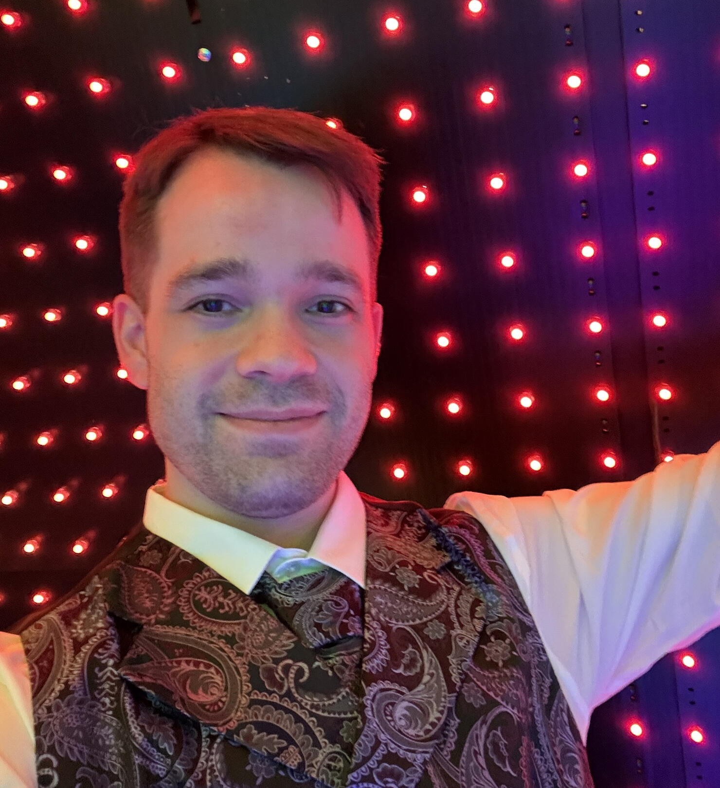 On Set of Cosmic Carnival with &quot;Lit Immersive&quot;